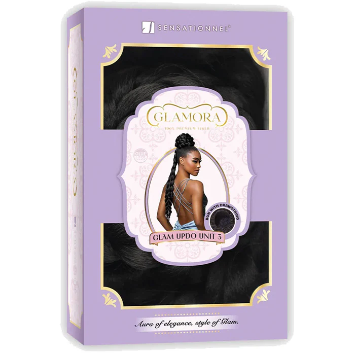 Sensationnel Shear Muse Glamora Drawstring Cap Ponytail Bun - GLAM UPDO UNIT 3 - Image 5