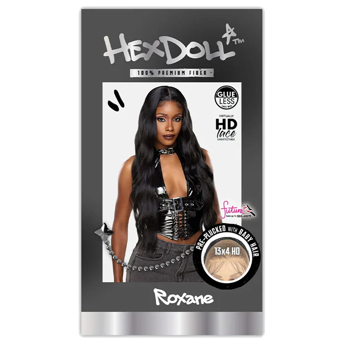 Sensationnel Shear Muse HexDoll Glueless 13x4 HD Lace Frontal Wig - ROXANE - Image 5