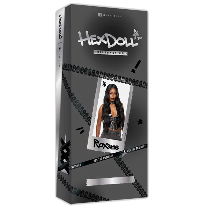 Sensationnel Shear Muse HexDoll Glueless 13x4 HD Lace Frontal Wig - ROXANE - Image 6