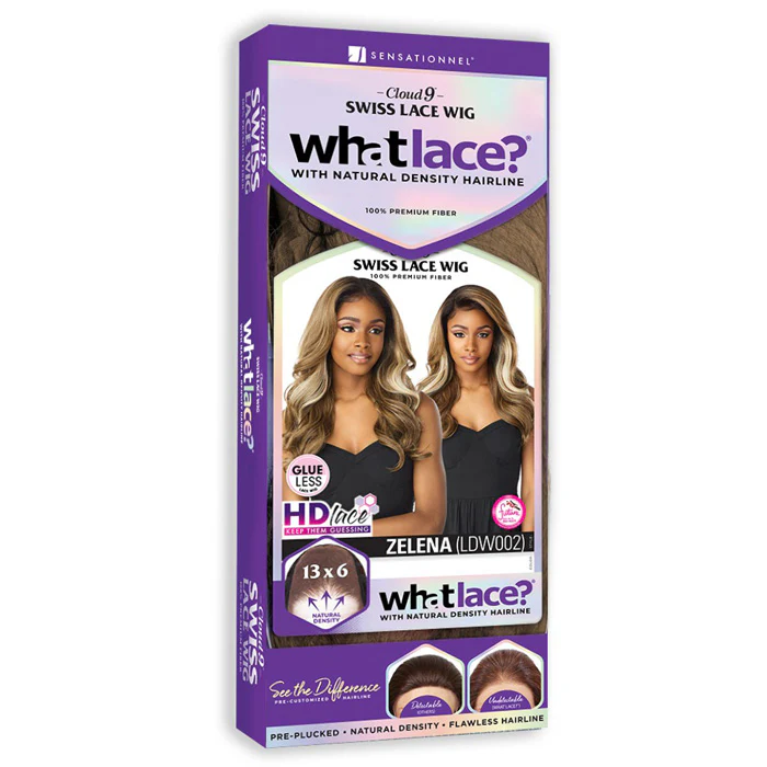 Sensationnel Cloud 9 Glueless What Lace Swiss 13x6 HD Lace Front Wig - ZELENA - Image 10