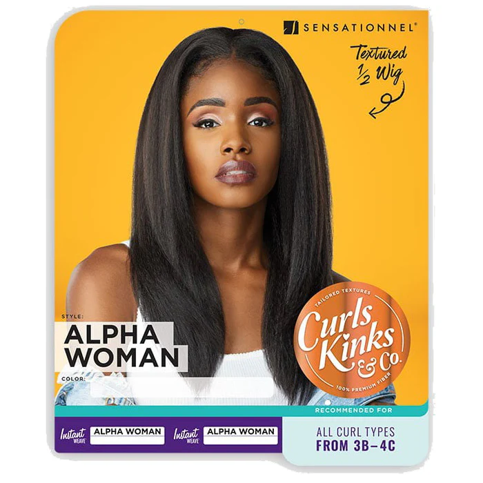 Sensationnel Synthetic Curls Kinks & CO Instant Weave Half Wig - ALPHA WOMAN - Image 5