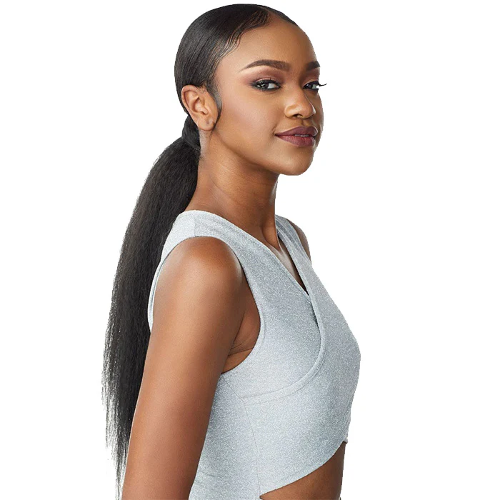 Sensationnel Synthetic Ponytail Instant Pony Wrap KINKY STRAIGHT 24" - Image 4