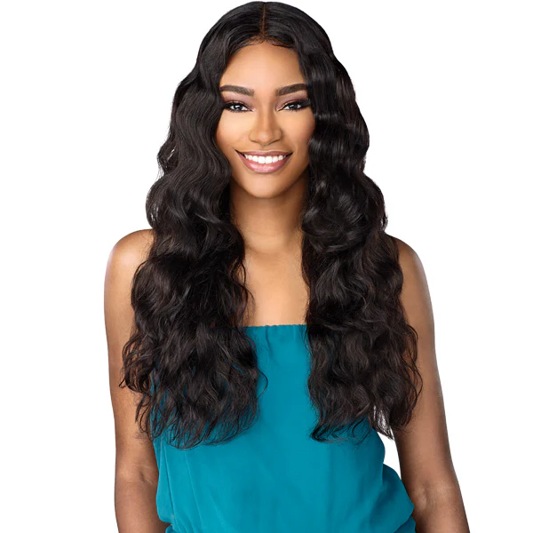Sensationnel 10A Unprocessed 100% Virgin Human Hair 360 Swiss Lace Wig - BODY WAVE 26"