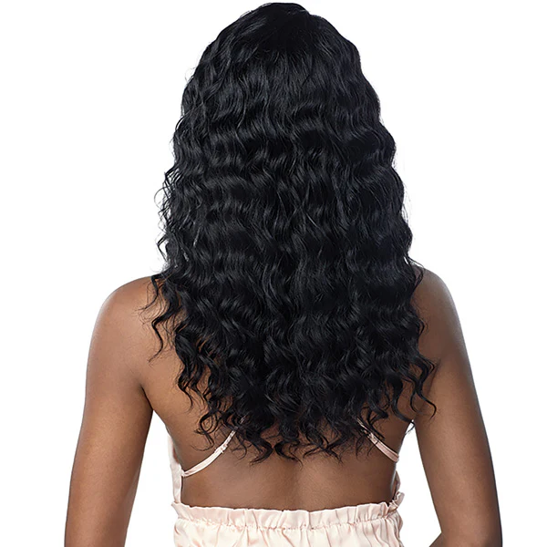 Sensationnel Unprocessed Virgin Human Hair 10A 360 Swiss Lace Wig DEEP WAVE 20" - Image 4