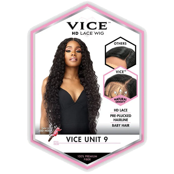 Sensationnel Vice HD Pre-Plucked 5" Deep Lace Parting Wig - VICE UNIT 9 - Image 5