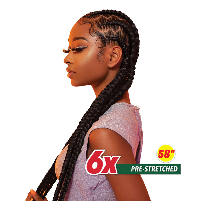Sensationnel X-Pression African Collection Crochet Braid - 6X PRE-STRETCHED BRAID 58"