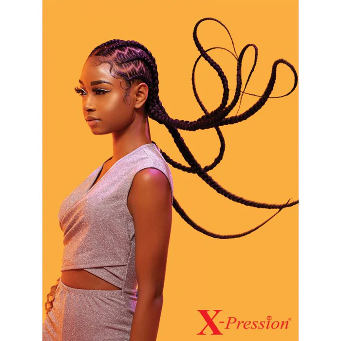 Sensationnel X-Pression African Collection Crochet Braid - 6X PRE-STRETCHED BRAID 58" - Image 3