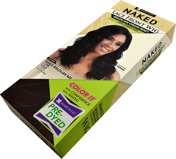 Shake-N-Go Naked Brazilian Virgin Remy 100% HH Lace Front NAKED BRAZILIAN RAY - Image 2
