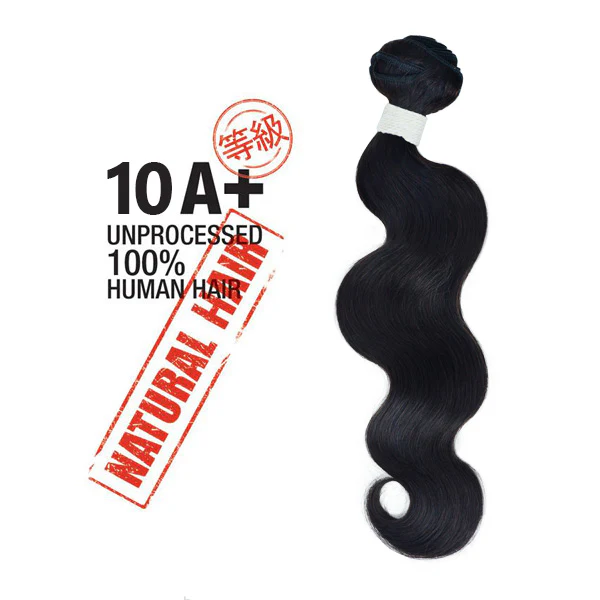 Shake-N-Go 100% Unprocessed Natural Human Hair 10A Weave - BODY WAVE 14"-22"