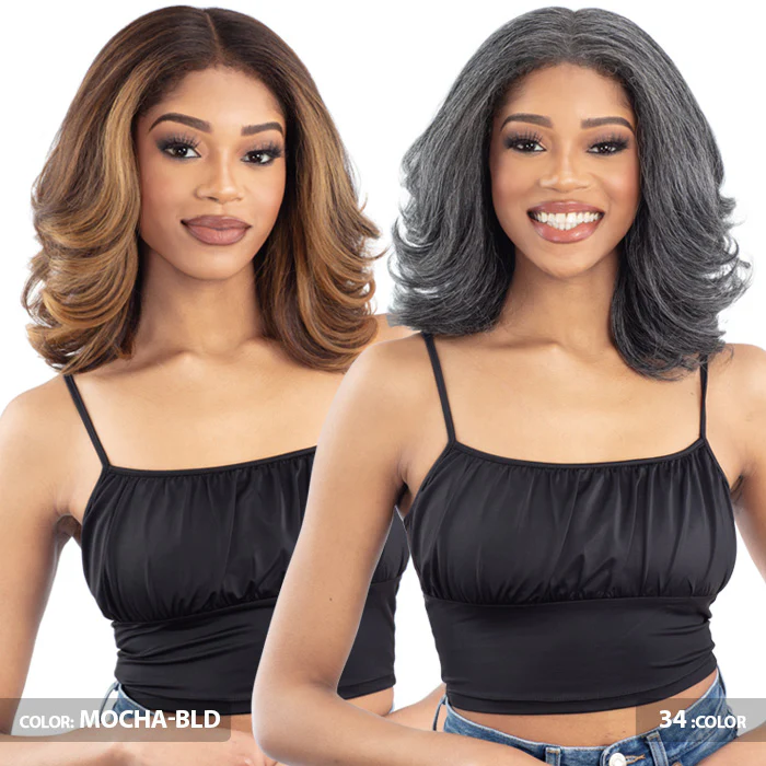 Shake N Go 4C Edge Glueless HD 5" Deep Lace Part Wig - NYAH - Image 2