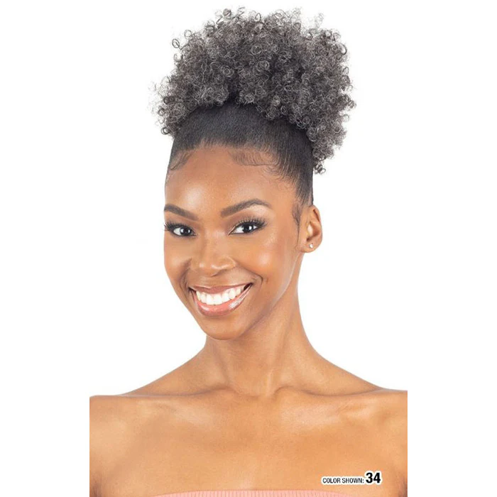 Shake-N-Go Drawstring Ponytail - AFRO PUFF SMALL - Image 2