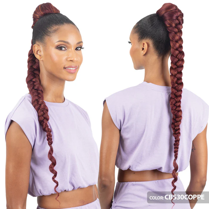 Shake N Go Equal Goddess Box Drawstring Ponytail - JUMBO BRAID GODDESS PONYTAIL 30" - Image 4