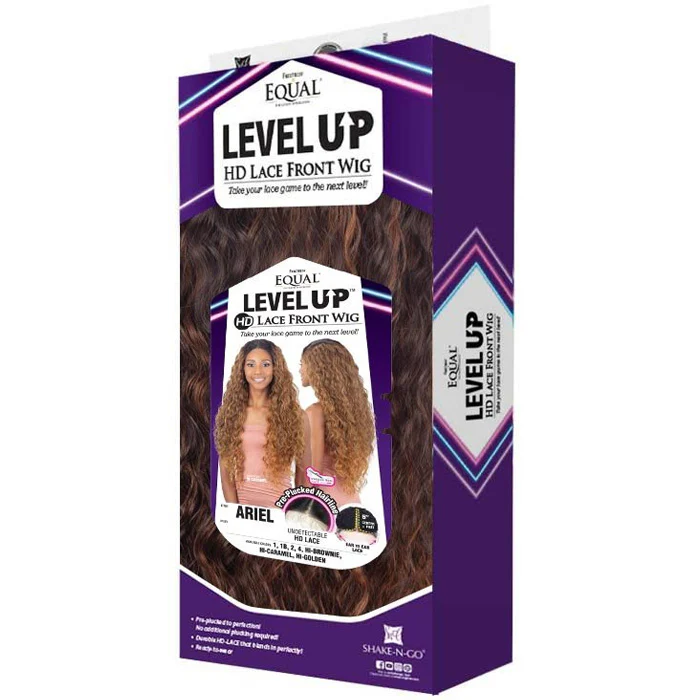 Shake N Go Equal Level Up HD 5" Deep Parting Lace Front Wig - ARIEL - Image 5