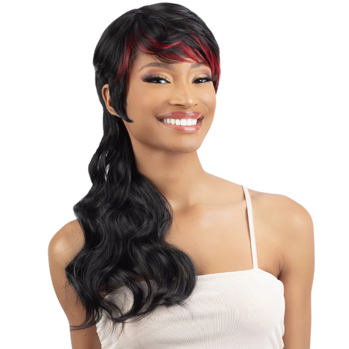 Shake N Go Equal Lite Full Wig - WAVY MULLET - Image 3