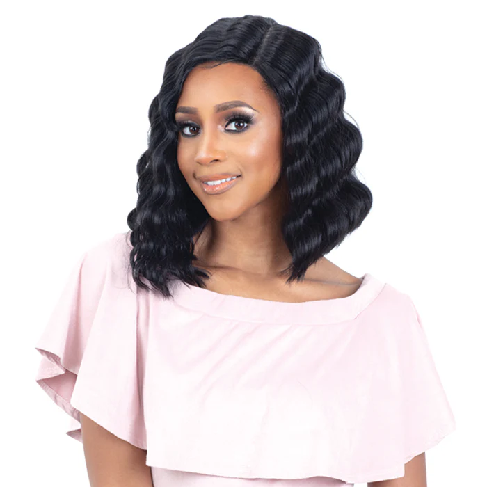 Shake N Go Equal Lite HD 5" Deep Parting Lace Front Wig - TIDAL DEEP WAVER - Image 2