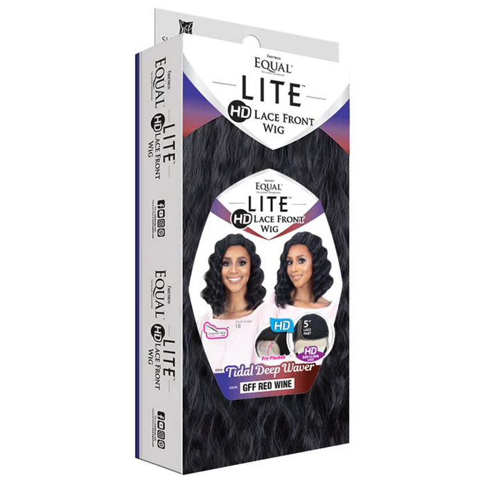 Shake N Go Equal Lite HD 5" Deep Parting Lace Front Wig - TIDAL DEEP WAVER - Image 3