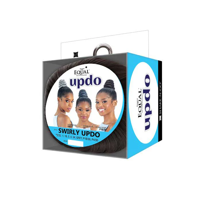 Shake N Go Equal Updo Bun - SWIRLY UPDO - Image 5