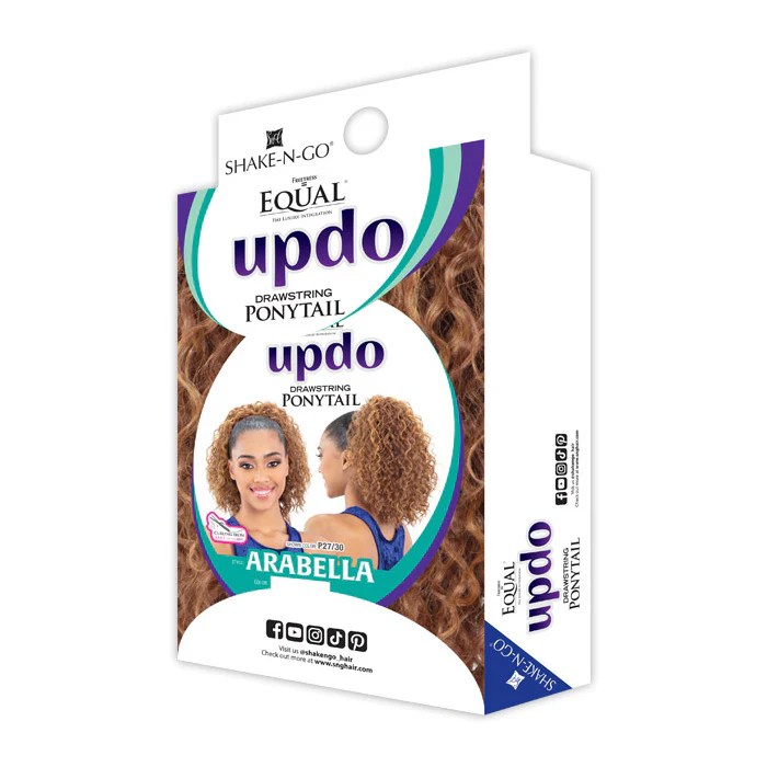 Shake N Go Equal Updo Drawstring Ponytail - ARABELLA - Image 3