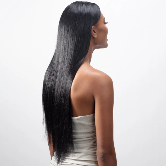 Shake N Go Glossy 100% Virgin Remy Hair Weave - STRAIGHT (Multi Length) 3 Pcs - Image 3