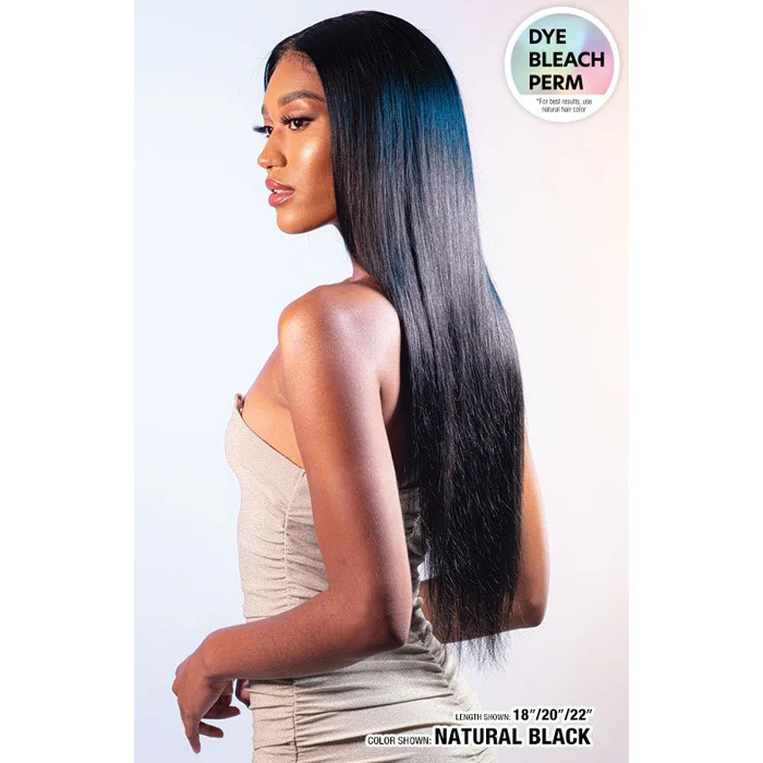 Shake N Go Glossy HD Lace Closure - 2X6 STRAIGHT 12" - 100% Virgin Remy Hair - Image 2