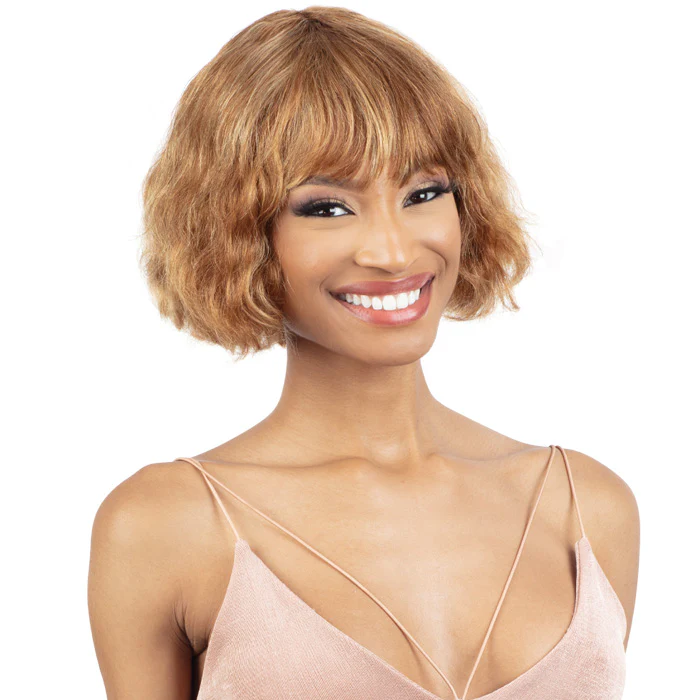 Shake N Go Golden Premium Full Wig CYNTHIA - 100% HUMAN HAIR WIG - Image 5