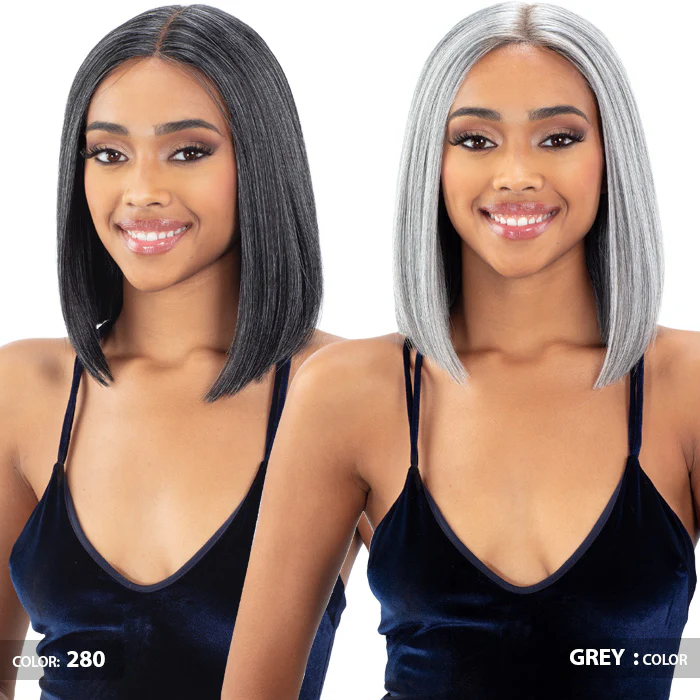 Shake N Go Harmony Glueless 5" Deep Part HD Lace Front Wig - KADIN - Image 2