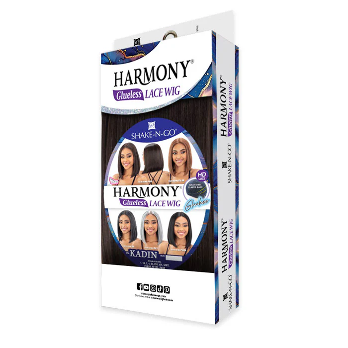 Shake N Go Harmony Glueless 5" Deep Part HD Lace Front Wig - KADIN - Image 5