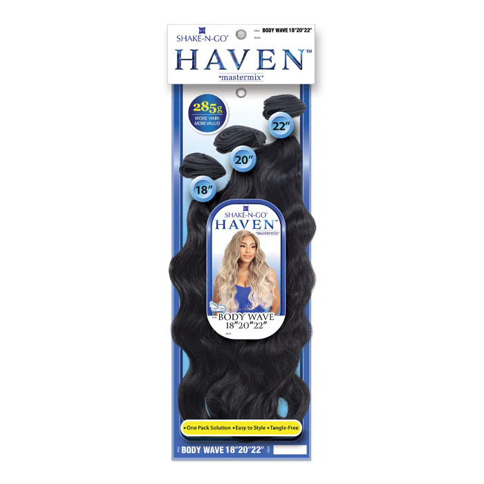 Shake N Go Haven Weave - BODY WAVE 18"/20"/22" (Multi Pack) - Image 3