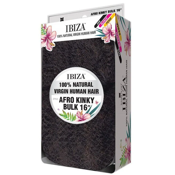 Shake N Go Ibiza 100% Natural Virgin Human Hair Braids - AFRO KINKY BULK 12"/16" - Image 2