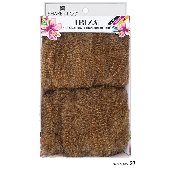Shake N Go Ibiza 100% Natural Virgin Human Hair Braids - AFRO KINKY BULK 12"/16" - Image 5