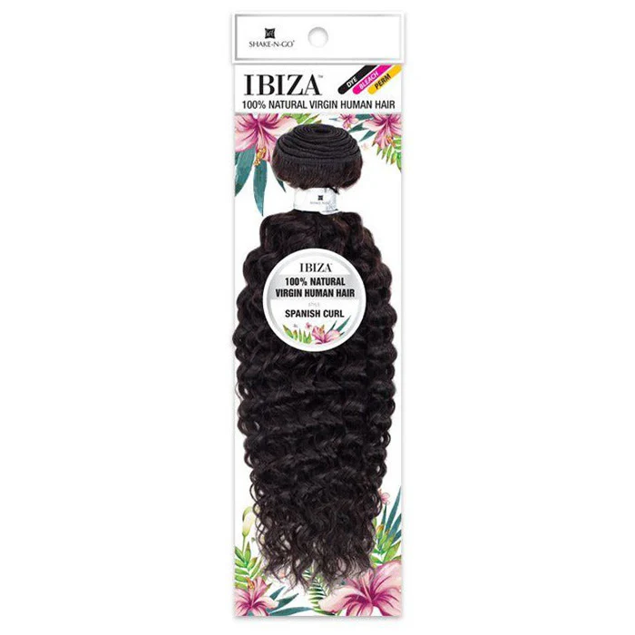 Shake N Go Ibiza 100% Natural Virgin Human Hair Weave - SPANISH CURL 10"-24" - Image 2