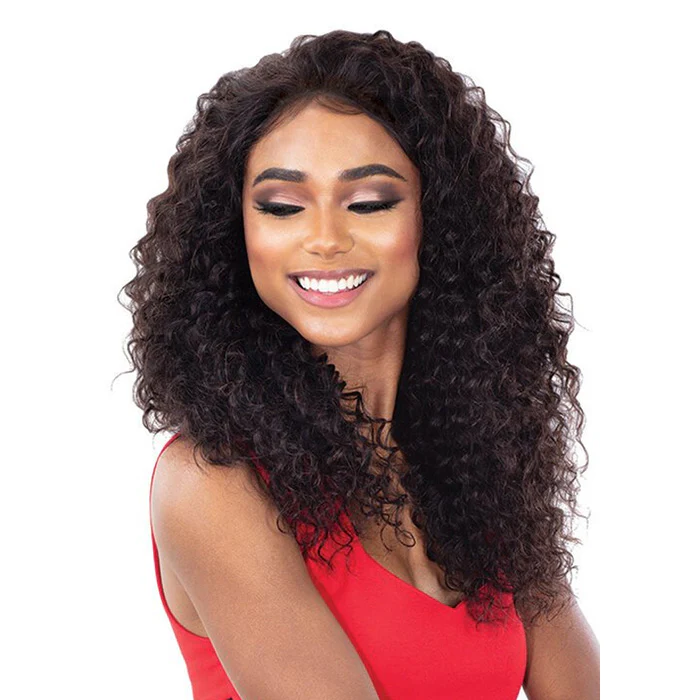 Shake-N-Go Ibiza 100% Virgin Human Hair 4X4 HD Lace Closure - DEEP WAVE 12 - Image 2