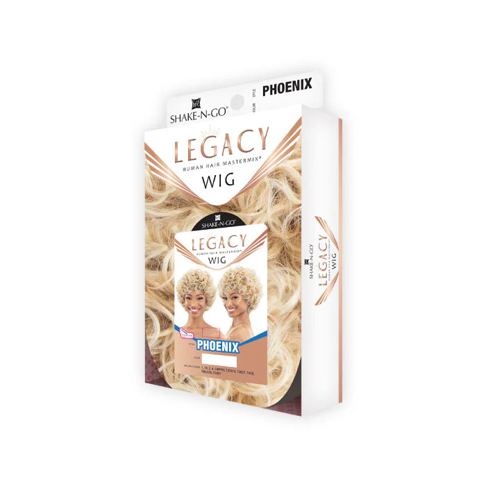 Shake N Go Legacy Human Hair Blend Full Wig - PHOENIX - Image 9