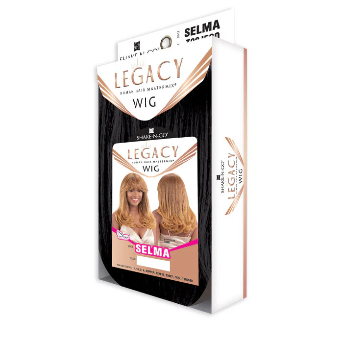 Shake N Go Legacy Human Hair Blend Full Wig - SELMA - Image 8