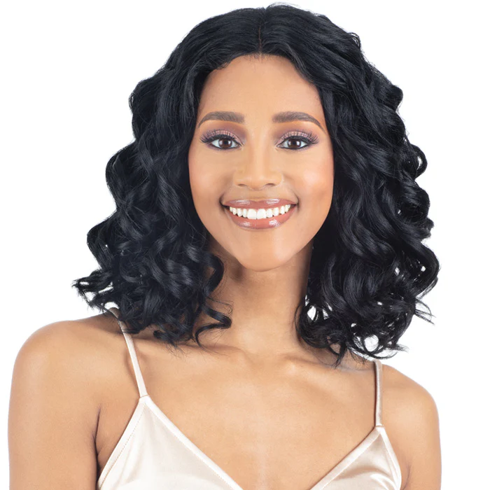 Shake N Go Legacy Human Hair Mastermix HD Deep Lace Parting Front Wig - FLORA - Image 5