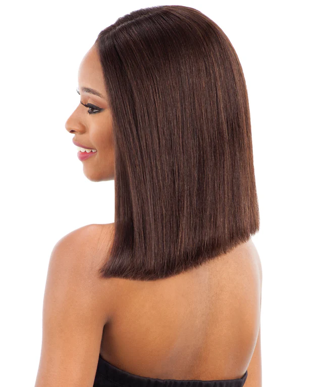 Shake-N-Go Naked 100% Brazilian Natural Human Hair Deep Invisible Part Lace Front Wig BRIGIT - Image 2
