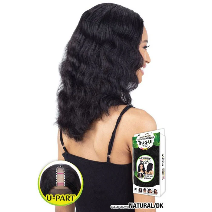 Shake N Go Naked 100% Human Hair U Part Wig - TRU BODY WAVE - Image 2
