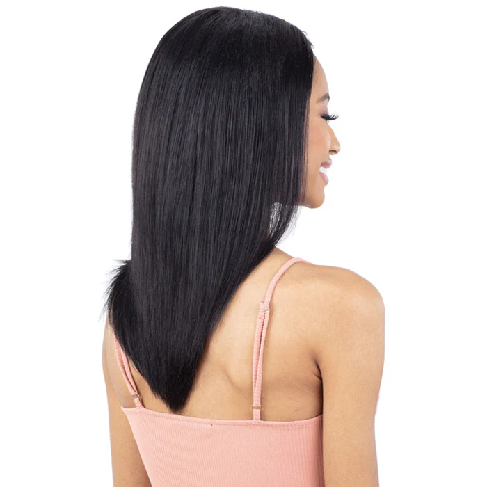 Shake N Go Naked 100% Human Hair U Part Wig - TRU STRAIGHT - Image 3