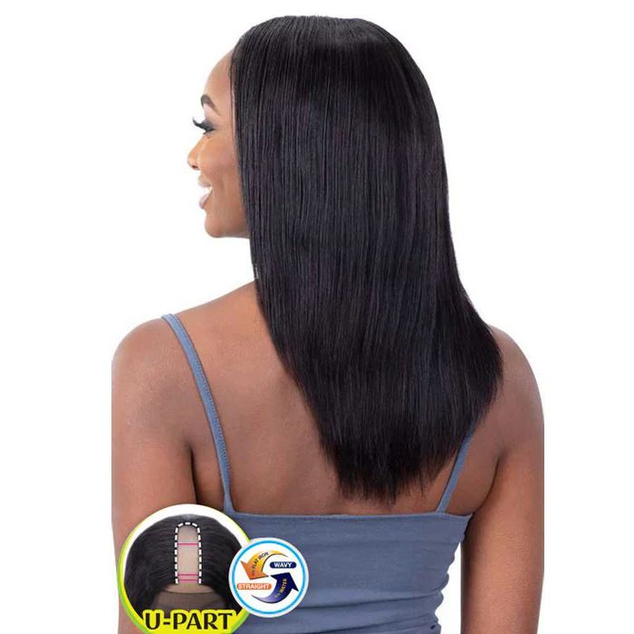 Shake N Go Naked 100% Human Hair Wet & Wavy U Part Wig - TRU LOOSE DEEP - Image 4