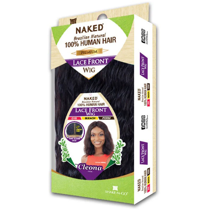Shake N Go Naked Brazilian Human Hair Lace Part Wig CLEONA - Image 3
