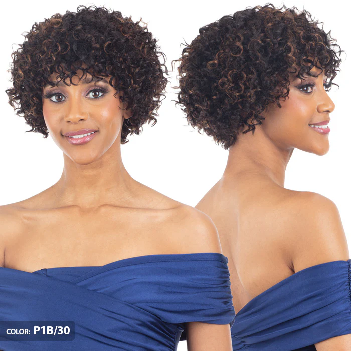 Shake N Go Naked Brazilian Natural 100% Human Hair Full Wig - ELLIE - Image 2