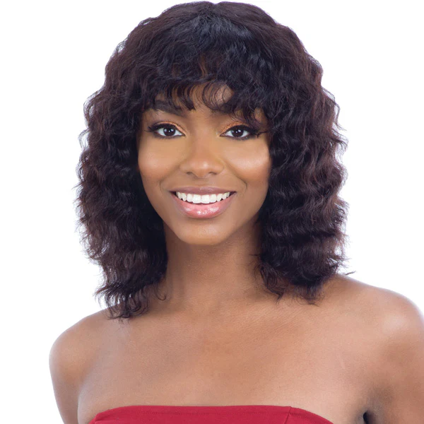 Shake-N-Go Naked Brazilian Natural Human Hair Full Wig - HAUTY