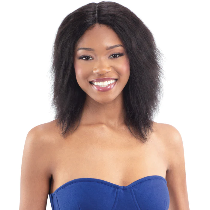 Shake N Go Naked Nature 100% Human Hair HD 5" Deep Parting Lace Front Wig - PETAL - Wet & Wavy - Image 2