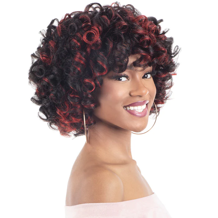 Shake N Go Natural Me Full Wig - FLEXI-ROD CURL - Image 6