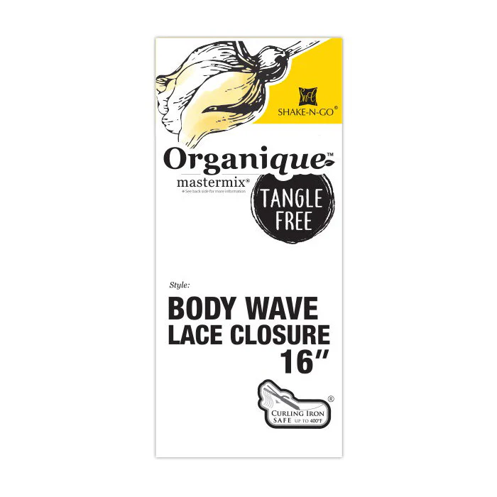 Shake-N-Go Organique - BODY WAVE LACE CLOSURE 16" - Image 3
