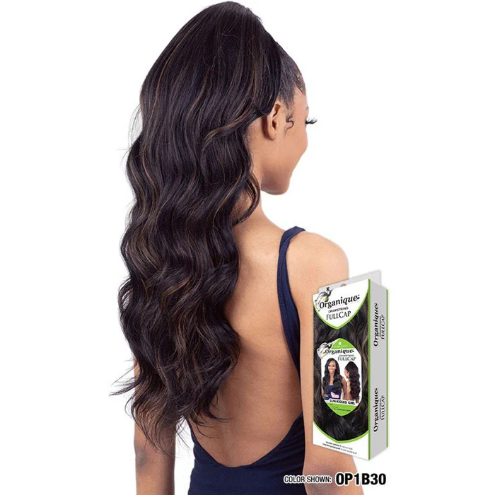 Shake-N-Go Organique Drawstring Full Cap Half Wig - SUN KISSED GIRL - Image 2