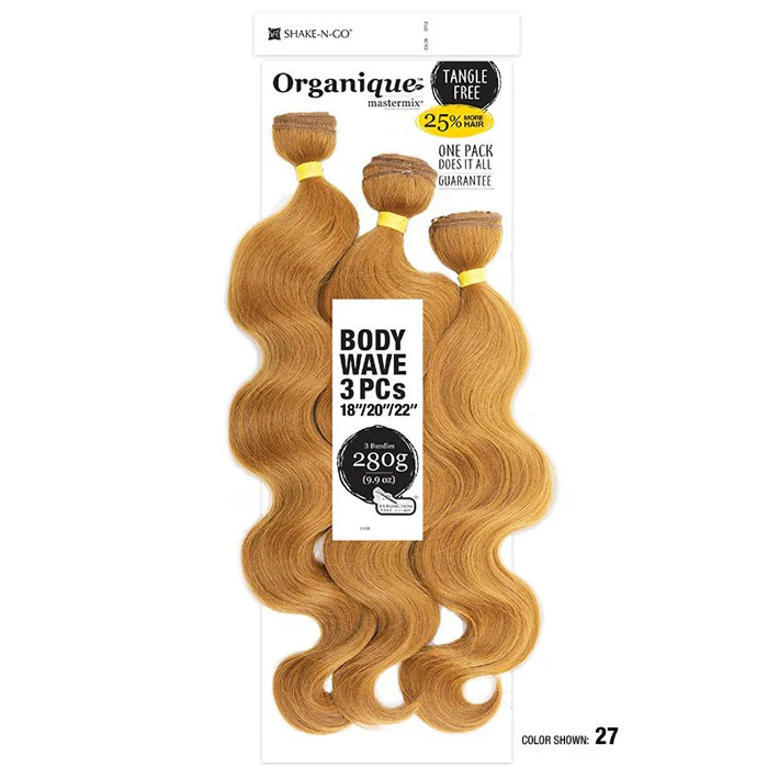 Shake-N-Go Organique Mastermix Weave - BODY WAVE 3 PCS 14-28" - Image 7