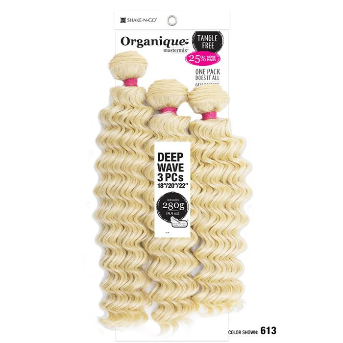 Shake-N-Go Organique Mastermix Weave - DEEP WAVE 3PCS (18/20/22 Inch) - Image 7