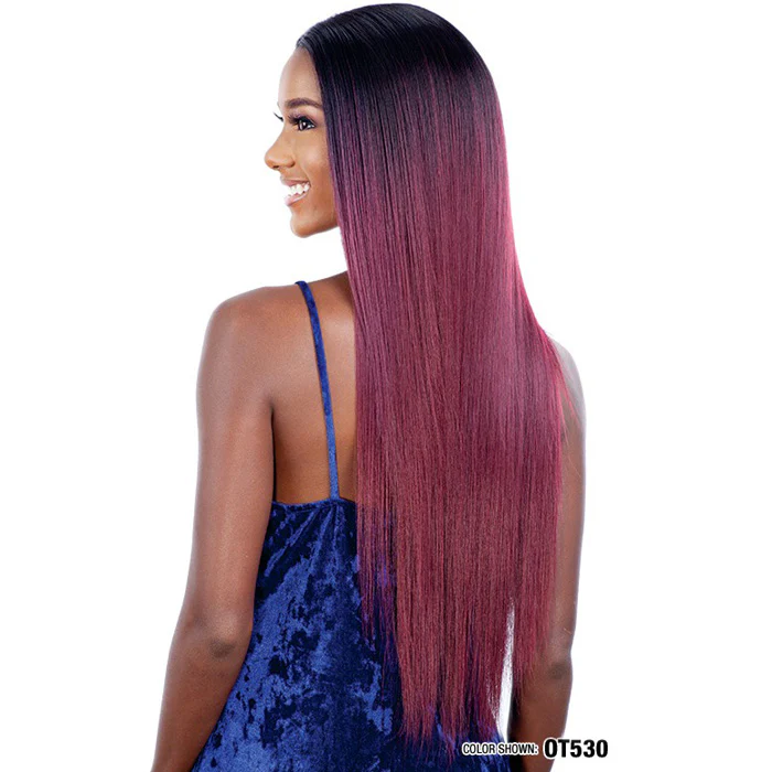 Shake-N-Go Organique Mastermix Weave - YAKY STRAIGHT 4PCS 18/20/22"+ CLOSURE - Image 2
