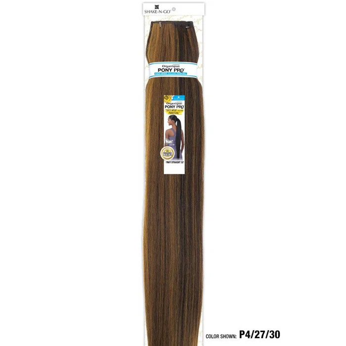 Shake N Go Organique Pony Pro Ponytail - STRAIGHT YAKY 32" - Image 3